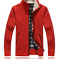 Herren-Strickjacke mit Reißverschluss