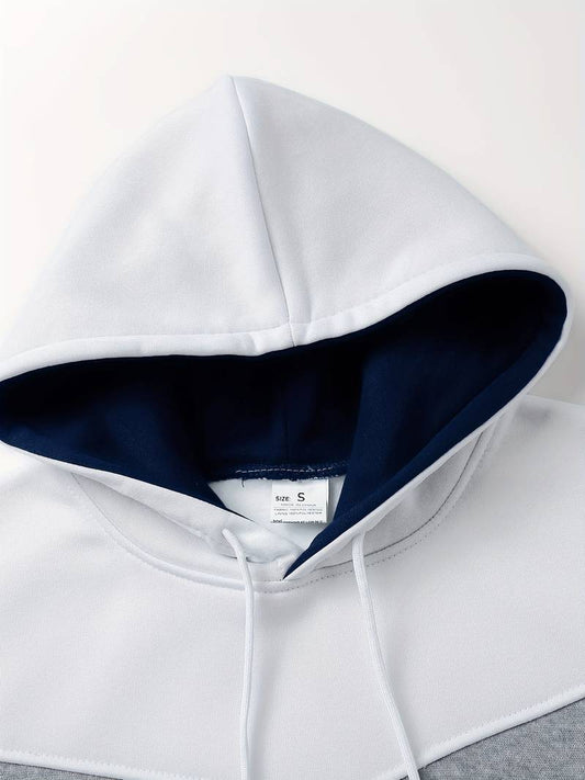 Nicolai - farbblock-hoodie für männer