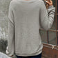 Marineblauer Strickpullover - Anna