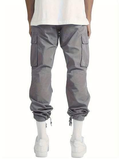 Ryan – solide baumwollmischung mit mehreren pattentaschen für herren