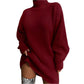 Damen Rollkragenpullover | Übergroß