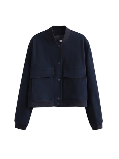 Schwarze Bomberjacke - Ilse