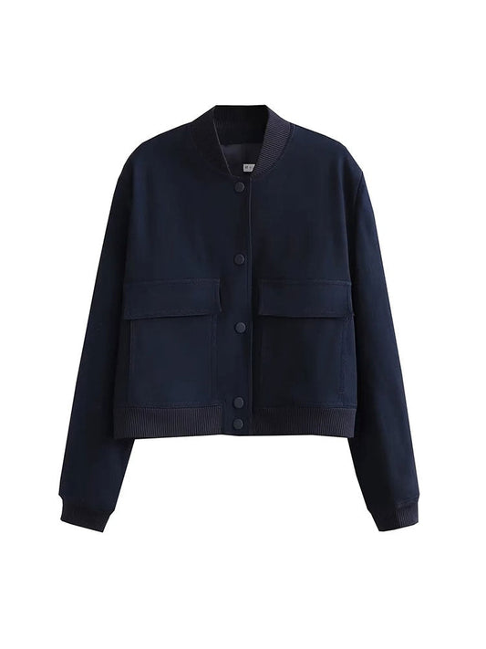 Schwarze Bomberjacke - Ilse