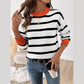 Gestreifter Pullover – Lässige Wärme mit mühelosem Charme