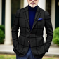 Björn - Eleganter karierter Herrenblazer