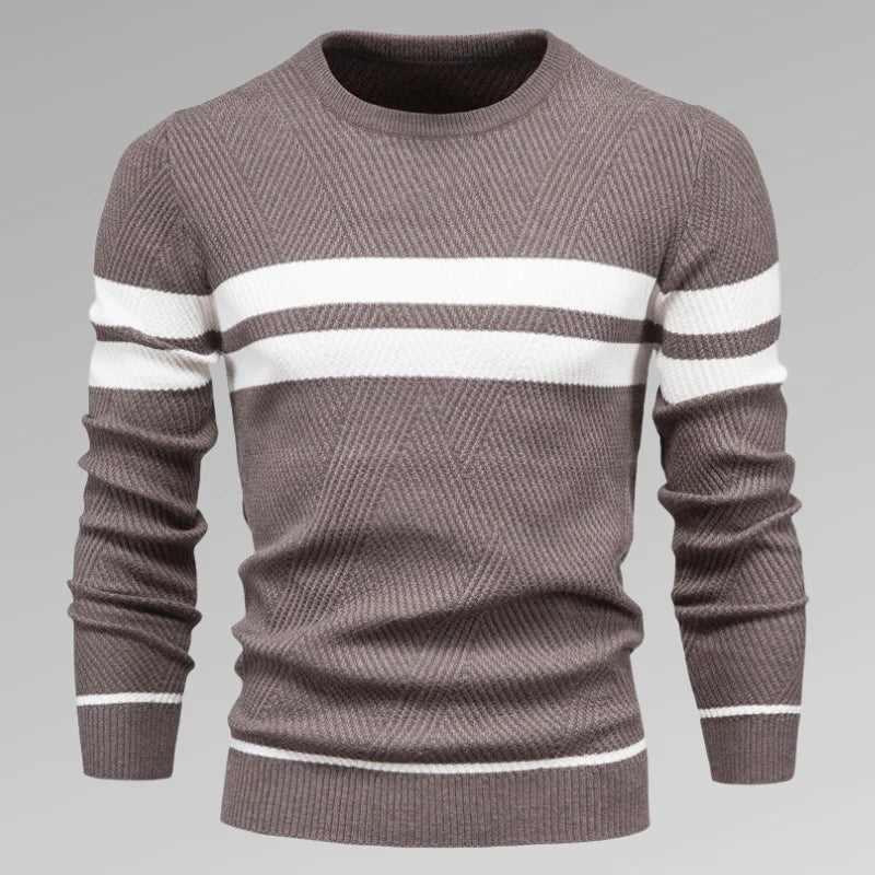 Darian™ | Herren Klassischer Streifenpullover