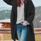 Amy - Women's Autumn Winter Warm Wind Jacket Plain Pea mit Taschen Stylish Jacket