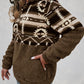 Gemusterter Fleece-Pullover – Warmer Stil mit gemütlichem Selbstvertrauen