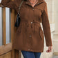 Modische Jacke mit Taillenzug und Knopfleiste – Perfekt für den Alltag