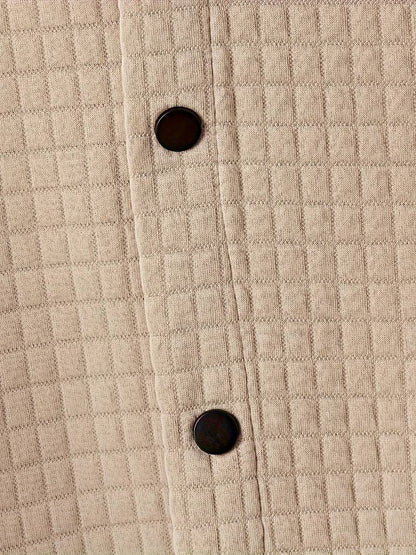 Ryan – halbformelle jacke mit waffelmuster