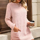 Sophia – Mittellanger, warmer, flauschiger Pullover für Damen