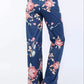 Graue Blumen-Sweathose - Sophie