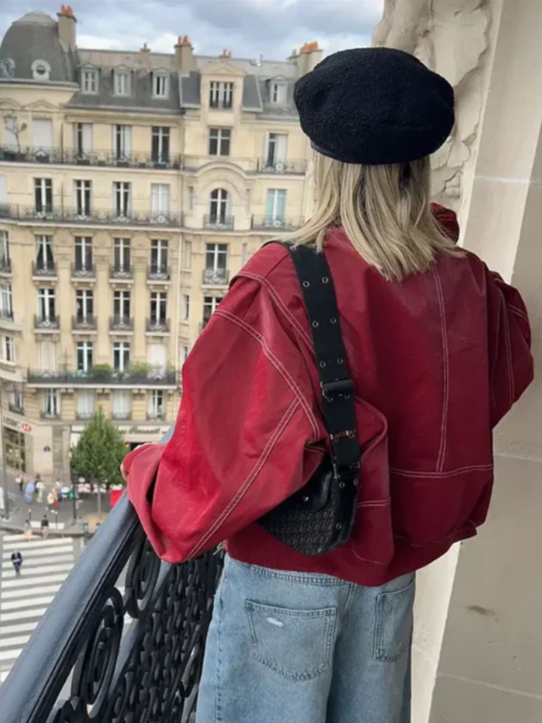 Damenjacke in Rot - Clara