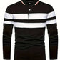 Christopher – lässiges colorblock-langarmshirt