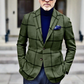 Björn - Eleganter karierter Herrenblazer