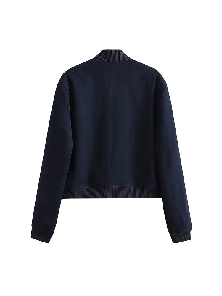 Schwarze Bomberjacke - Ilse