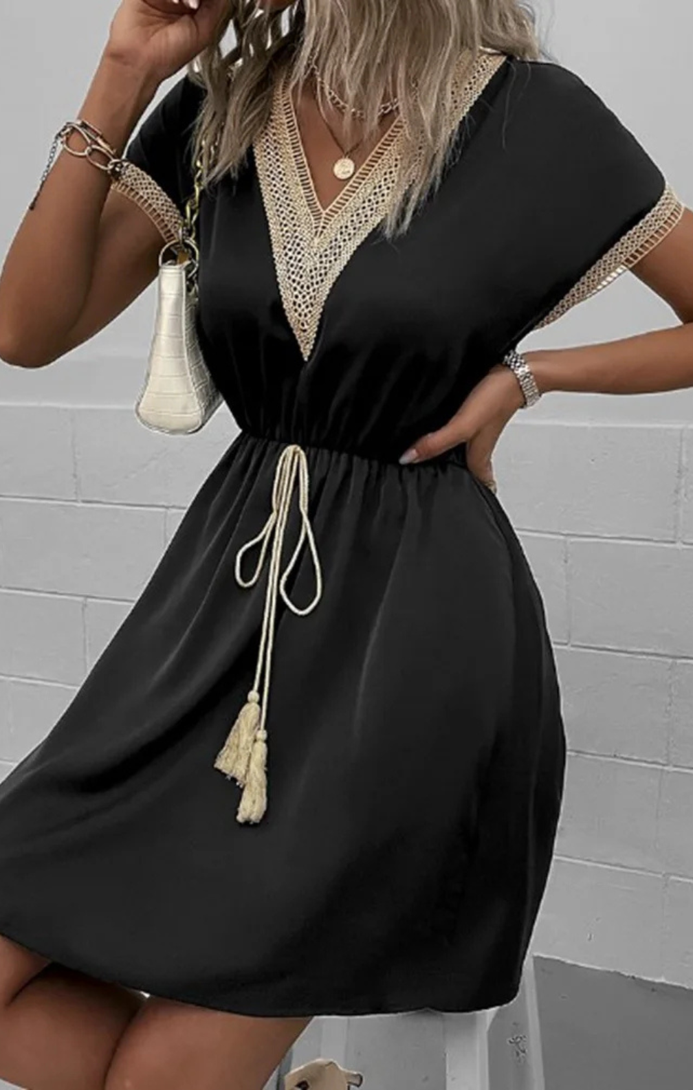 Kleid Marlies mit Gürtel
