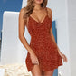 Sexy Gepunktetes Strandkleid