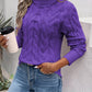 Damen Gemütlich Strickpullover | Rollkragen