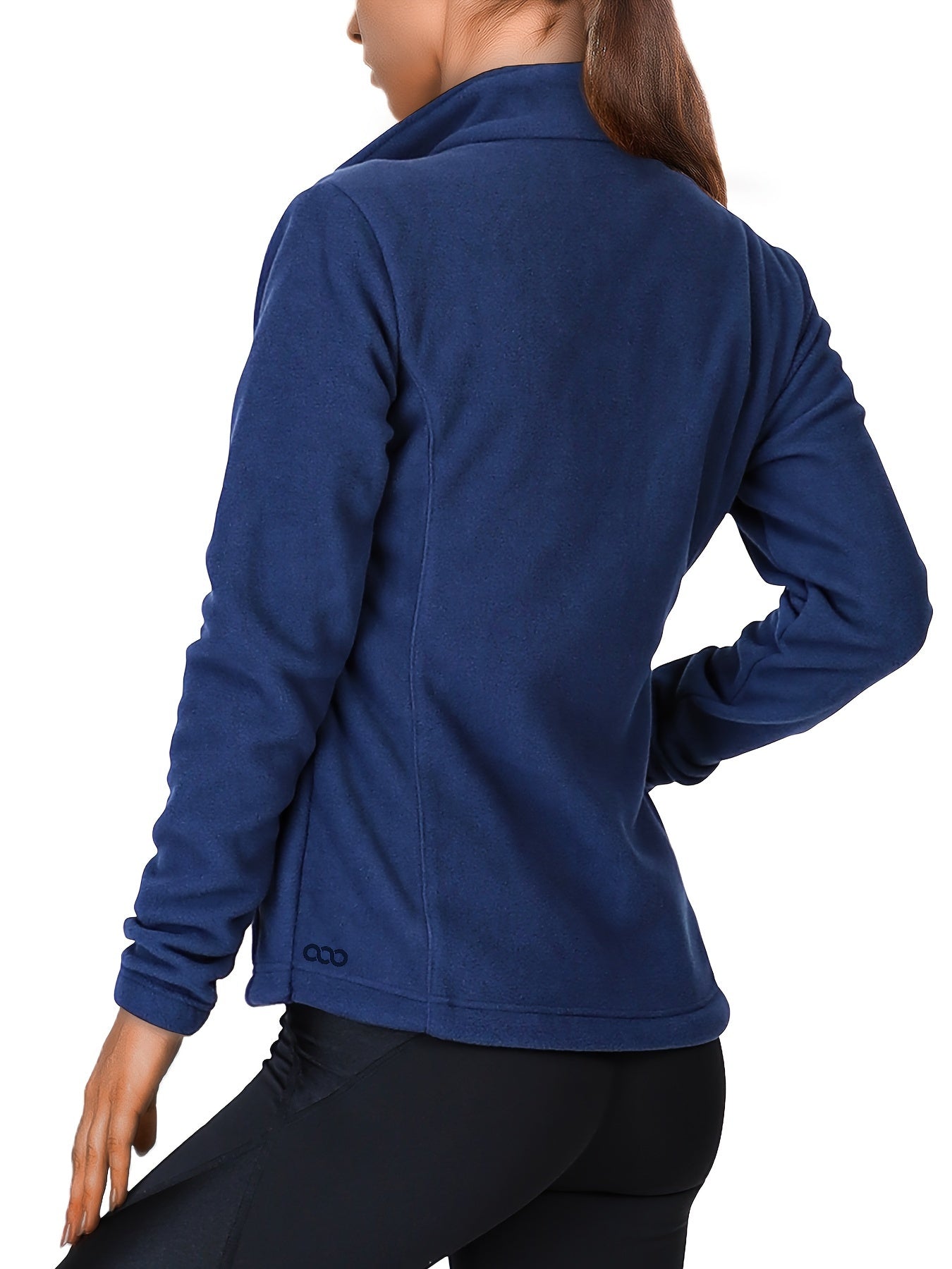 Damen Fleecejacke mit durchgehendem Reißverschluss