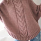 Zopfmuster-Pullover – Mühelose Wärme mit schicker Eleganz