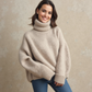 Gemütlicher Rollkragenpullover – Warme Eleganz mit mühelosem Charme