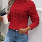 Damen Gemütlich Strickpullover | Rollkragen