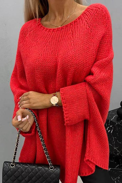 Modischer Strickpullover - Magda