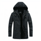 Stylische Winterjacke Mit Kapuze Für Herren | Warm
