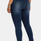 Plus Size Stretch-Jeans in Dunkelblau - Mia