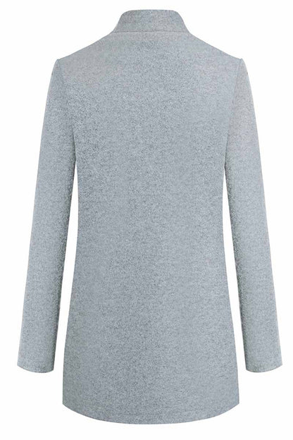 Luise - Eleganter Mantel mit Stehkragen