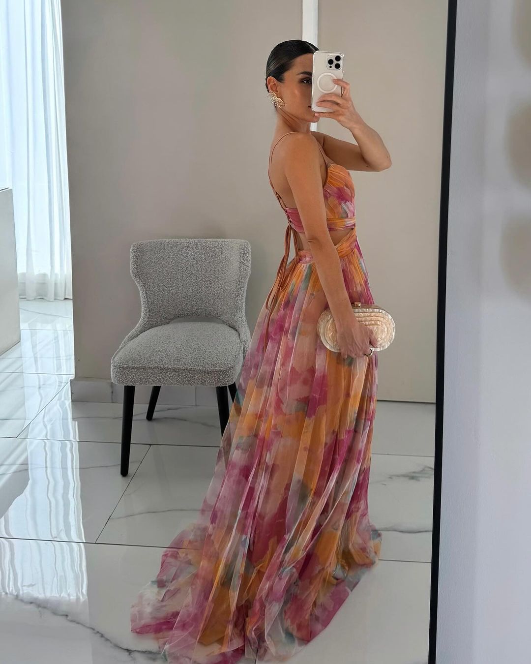 Marisela Blumen-Kleid