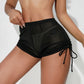 Schwarze Strand Boxershorts - Nina