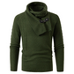 Maxwell Schlanker Rundhals Pullover mit Abnehmbarem Schal