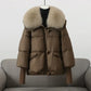 HANNAH | Luxuriöse Winterjacke mit Pelzkragen
