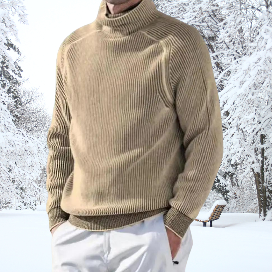 Omar - Elite Elegance-Rollkragenpullover