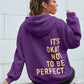 Damen Bedruckter Kapuzenpullover | Langarm