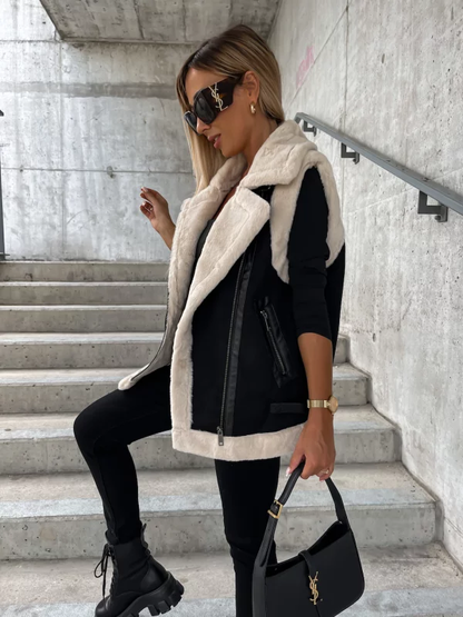 Erika - Ärmellose Wollweste