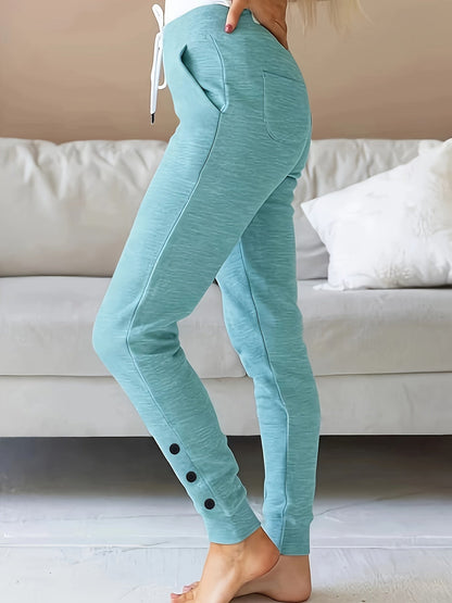 Hellblaue Komfort-Jogginghose - Laura