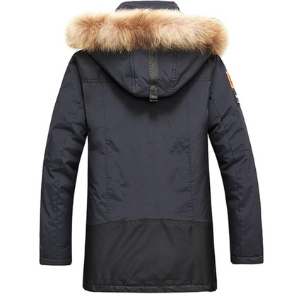 Devon | Herren Winter mit Kapuze Parka Jacke | Warme