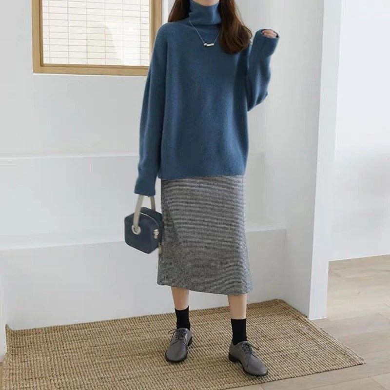 Rollkragenpullover – Mühelose Raffinesse mit gemütlicher Wärme
