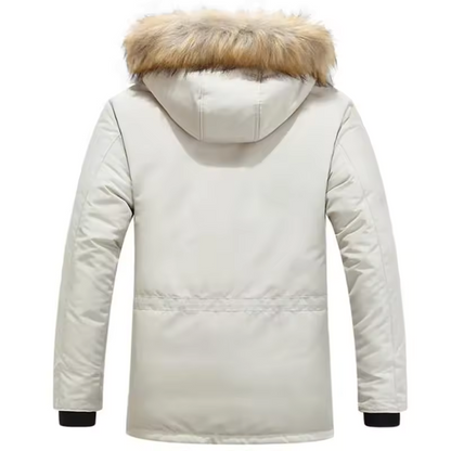 Devon | Herren Winter mit Kapuze Parka Jacke | Warme