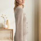 Damen Cardigan mit Ausgestellten Ärmeln | Lässig