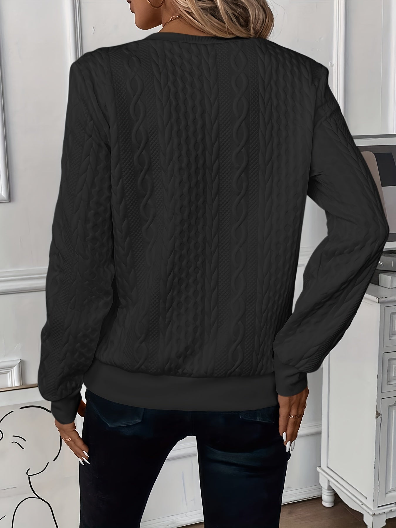 Pullover mit Reißverschluss-Detail – Schicker Komfort mit moderner Eleganz