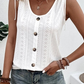 Sommerliche ärmellose Tanktop | Festliche Bluse für Damen
