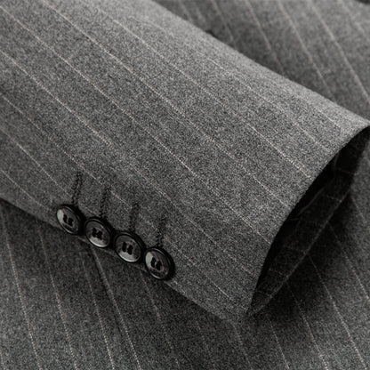 2-teiliger gestreifter Hochzeitsanzug für Herren - Fremont