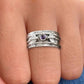 Biene Lila Edelstein Meditation Ring