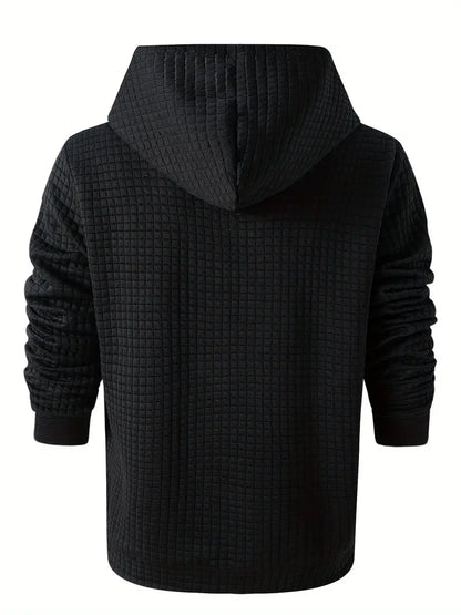 Benjamin - leichter waffel-hoodie für herren