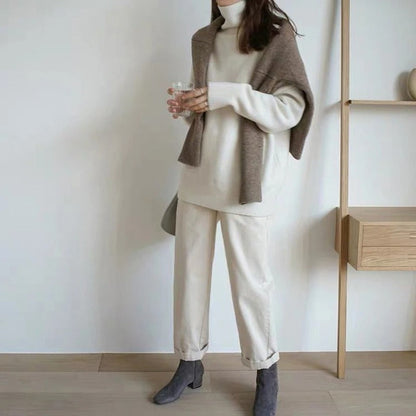 Rollkragenpullover – Mühelose Raffinesse mit gemütlicher Wärme