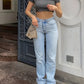 Hellblaue Casual Jeans - Mia